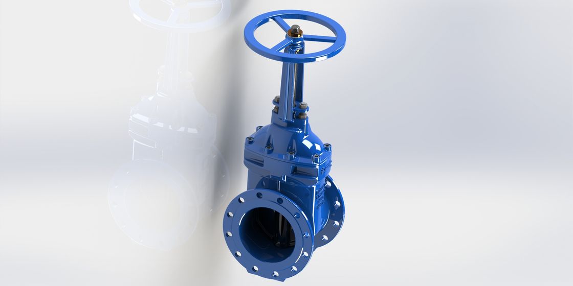 FBE Coated Water Gate Valve For Irrigation / Fire Fighting System