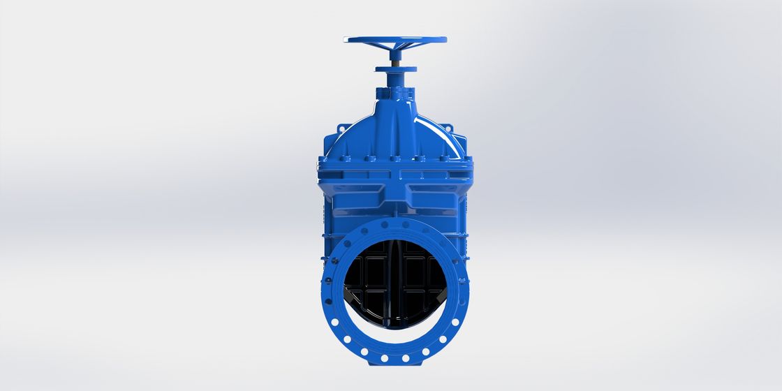 High Performance Water Gate Valve , Resilient Seated Wedge Gate Valve