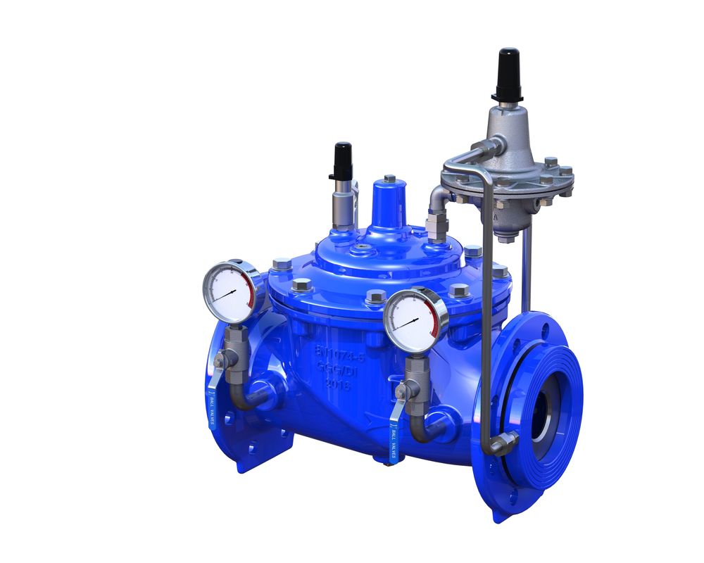 Ductile Iron Fluid Control Valve With EPDM Nylon Reinforcement Diaphragm