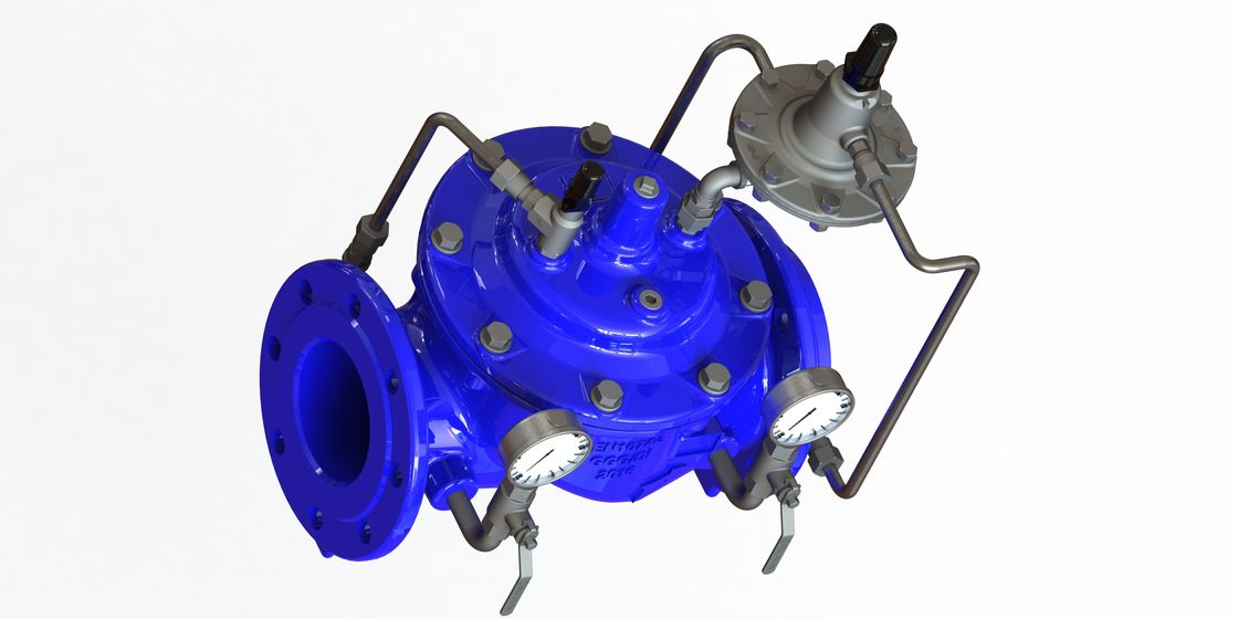 Anti Rust Portable Water Flow Control Valve With Automatic Modulating Function