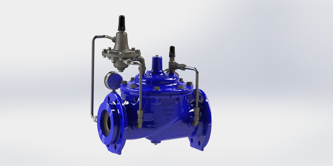 Stainless Steel Pilot Fluid Control Valve With Nylon Reinforcement Diaphragm