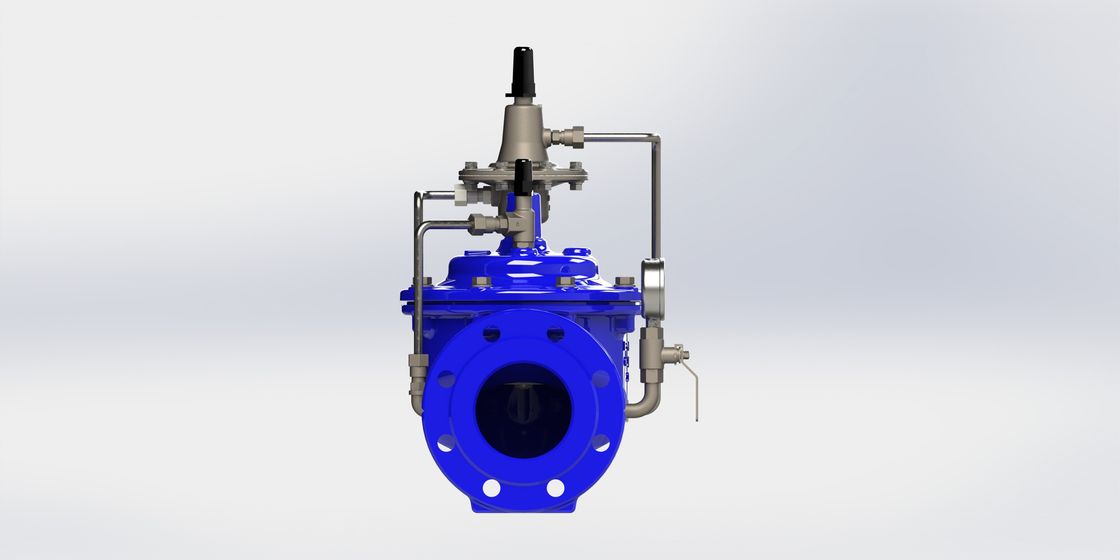 Stainless Steel Pilot Fluid Control Valve With Nylon Reinforcement Diaphragm