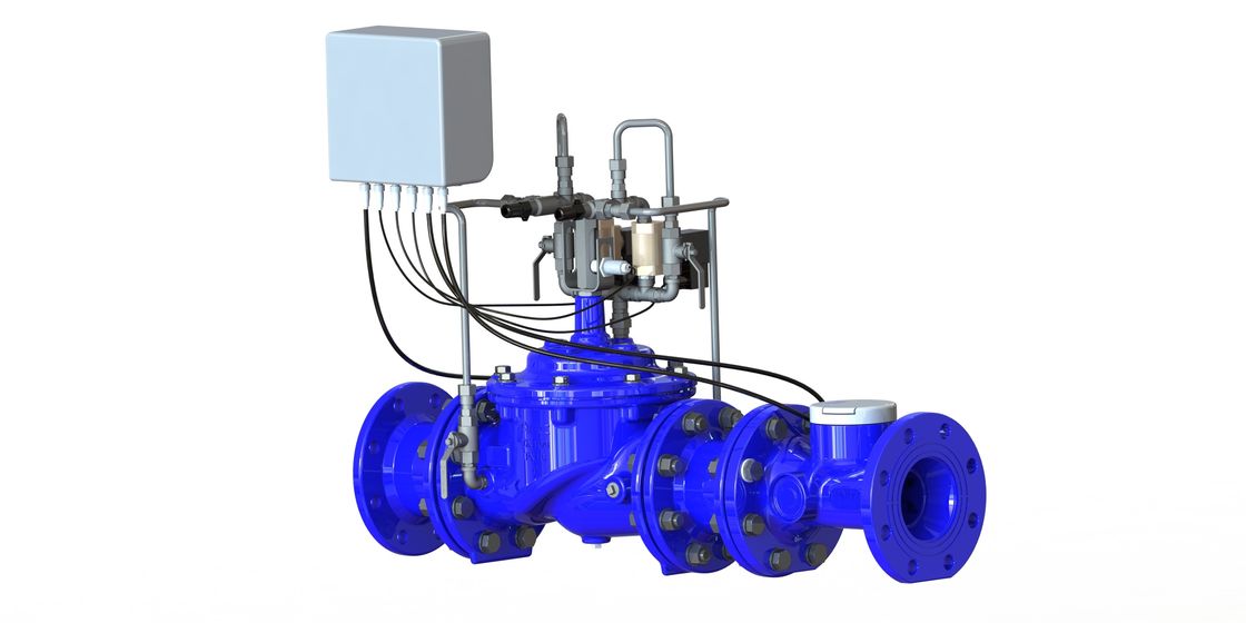 Epoxy Coated Water Control Valve Dynamic Pressure Control Based On Flow Rate