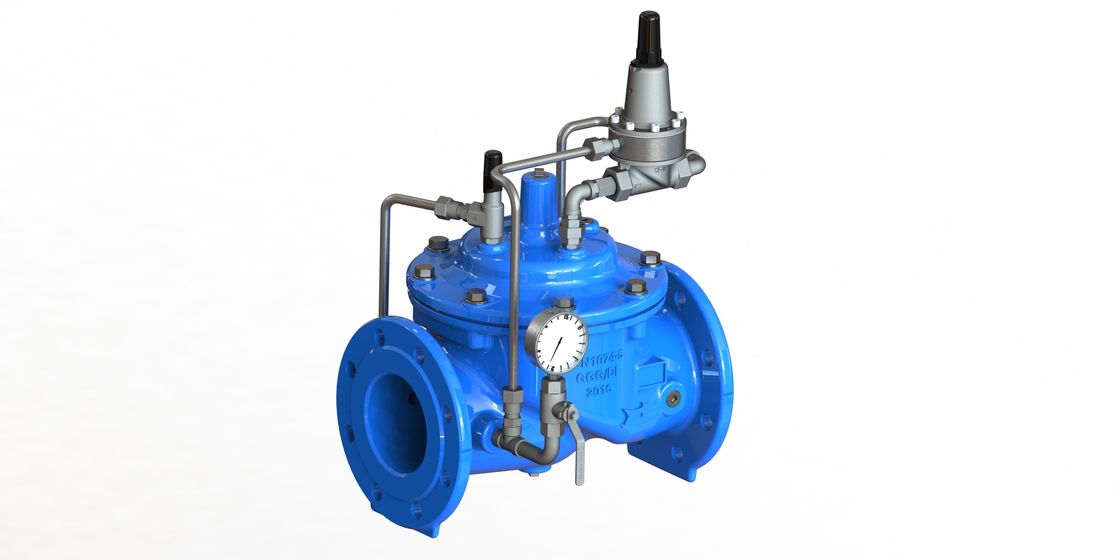 High Performance Water Control Valve , Pressure Relief And Sustaining Valve