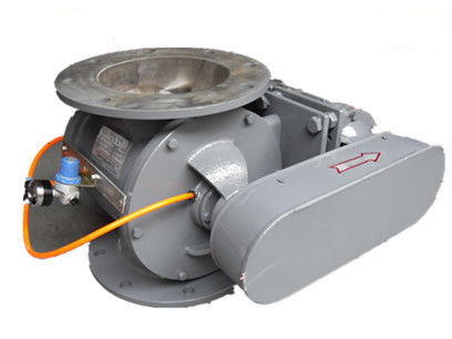 Milk Powder Handling Rotary Air Lock Valve Chain Driven With OSHA Guard