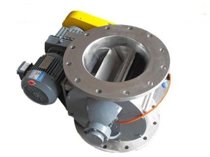 Chain Operated Rotary Air Valve For Coal Cinder Transportation Custom Acceptable