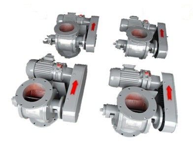Wear Resistant Rotary Discharge Valve For Ventilation / Dust System