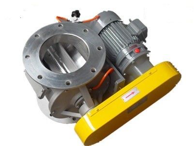 DN100 - 1200MM Rotary Airlock Valve , Differential Pressure Pneumatic Rotary Valve